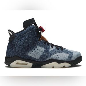 AIR JORDAN 6 RETRO GS ‘WASHED DENIM'